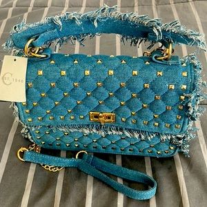 Brand New Medium size Denim Purse